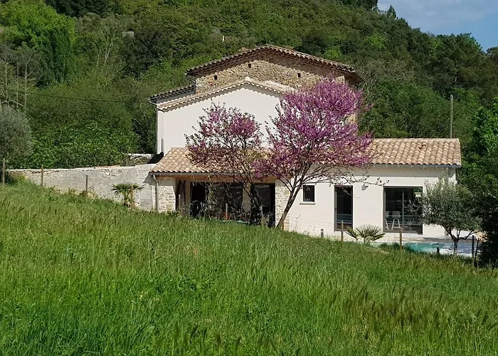 Ferienhaus Cevennes Mas Renove Confort Piscine Nature Monoblet