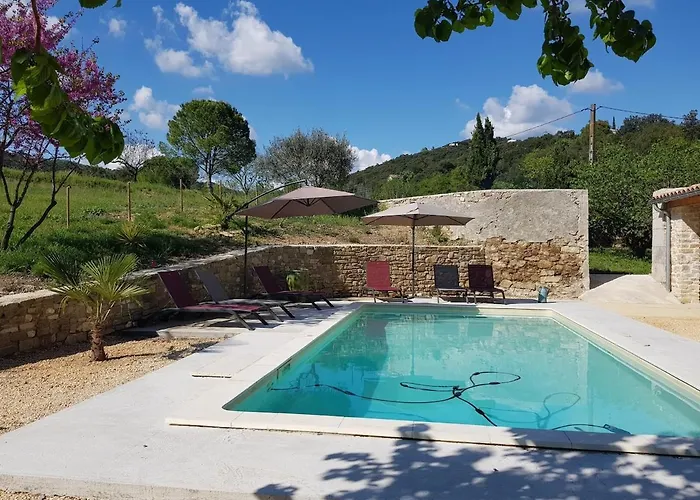 Cevennes Mas Renove Confort Piscine Nature Monoblet